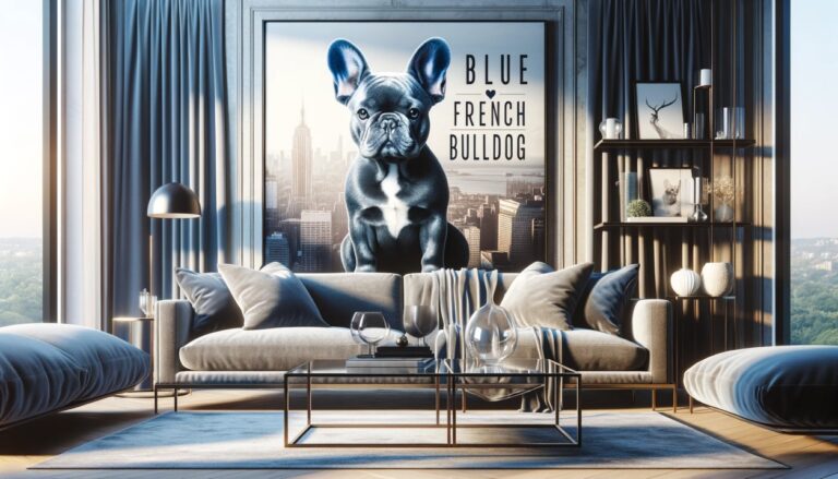 Blue French Bulldog