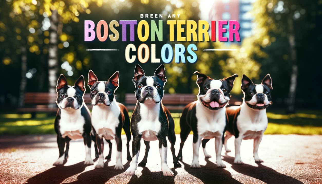 Boston Terrier Colors