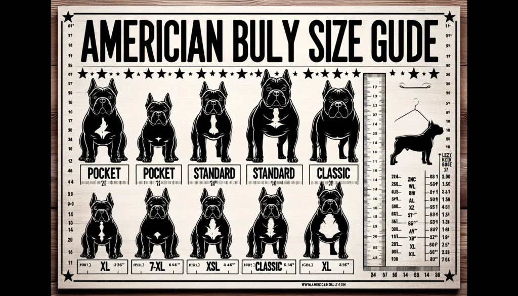 The American Bully Size Chart – Growth & Weight Chart